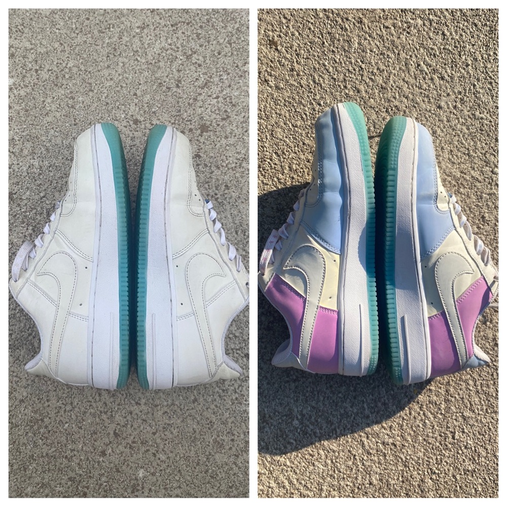 Color Changing Air Force 1 UV sneakers